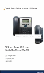 Cisco Small Business SPA 301 Manuale di avvio rapido