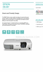 Epson EB-W7 Especificações