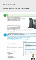 Cisco SPA 303 Series Panduan Memulai Cepat