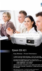 Epson EB-X21 Product Specifications