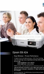 Epson EB-X24 Especificação