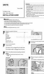 Ricoh SR770 Manuale di installazione