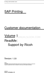 Ricoh Aficio 700 Handbuch