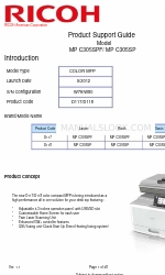 Ricoh AFICIO MP C305SP Manual de apoio ao produto