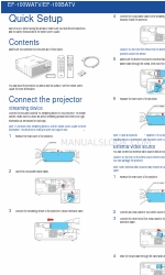 Epson EF-100B Quick Setup