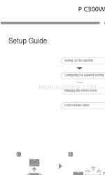 Ricoh P C300W Setup-Handbuch