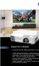 Epson EH-TW5200 Spécifications