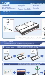 Ricoh P3000 Краткое руководство