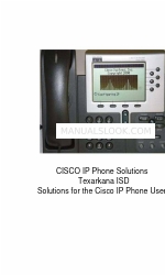 Cisco Unified 7900 Series 솔루션 매뉴얼