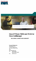 Cisco Unified 7905G Telefon Kılavuzu