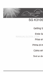 Ricoh SG K3100DN Руководство по началу работы