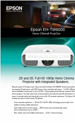 Epson EH-TW6000 Brochure & Specs