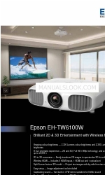 Epson EH-TW6100W Specifiche tecniche