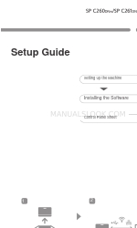 Ricoh SP C261DNW Посібник з налаштування