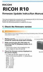 Ricoh R10 Anweisungen zum Firmware-Update