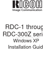 Ricoh RDC-1 Installationshandbuch