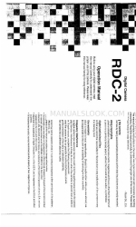 Ricoh RDC-2 Betriebshandbuch