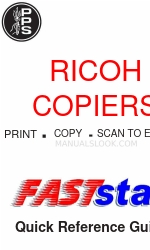 Ricoh Aficio MP C2051 Quick Reference Manual