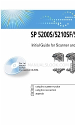 Ricoh Aficio SP 5210SF Podręcznik początkowy