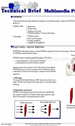 Epson Elp-3000 Technical Brief