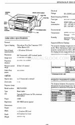 Epson ELP-3300 - Data/Video Projector 製品情報