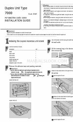 Ricoh 7000 Instrukcja instalacji