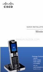 Cisco WIP310 - iPhone Wireless VoIP Phone Manuel d'installation rapide