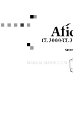 Ricoh Aficio CL3000 Manual de opciones