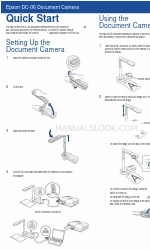 Epson ELPDC06 Document Camera For serial numbers beginning with LQZF - DC-06 Document Camera Manuale di avvio rapido