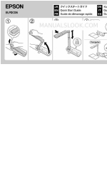 Epson ELPDC06 Document Camera For serial numbers beginning with LQZF - DC-06 Document Camera Manuale di avvio rapido