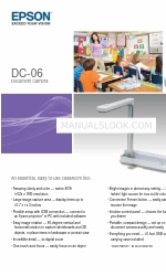 Epson ELPDC06 Document Camera For serial numbers beginning with LQZF - DC-06 Document Camera Specifiche tecniche