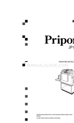 Ricoh Priport JP1050 取扱説明書