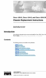 Cisco 12816 Replacement Instructions Manual