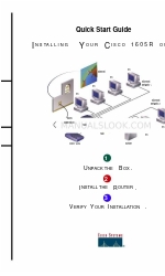 Cisco 1600 series Manual de início rápido
