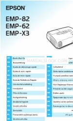 Epson EMP 82 XGA Manuale di avvio rapido