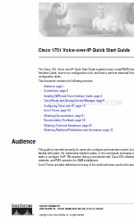 Cisco 1751 빠른 시작 매뉴얼