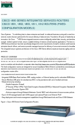 Cisco 1800 Series Ficha de datos