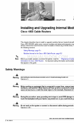 Cisco 1805 Hardware Installation Manual