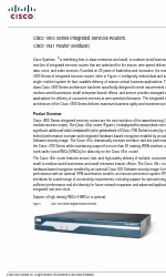 Cisco 1841 - 3G Bundle Router Datasheet