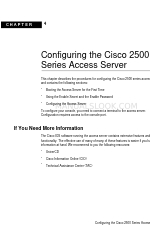 Cisco 2500 Series Manuel de configuration