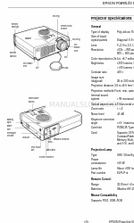 Epson EMP-715 - XGA LCD Projector Productinformatie