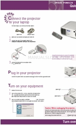 Epson EMP-811 - XGA LCD Projector Quick Setup