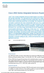 Cisco 2921 Datasheet