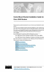 Cisco 3640 Series Installation Manual