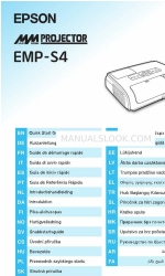 Epson EMP-S4 Manuel de démarrage rapide