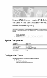 Cisco 3640 Series Manual