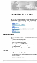 Cisco 3700 series Installation Manual