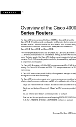 Cisco 4000 Series Handbuch