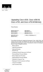 Cisco 4500-M Руководство по обновлению