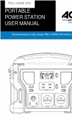ACDC Dynamics PBU-1000W-UPS 사용자 설명서